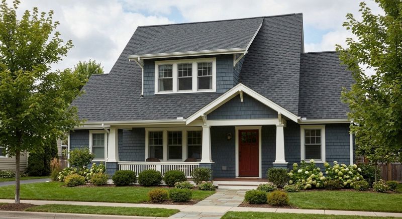 A Frame Roof Installation in Coweta County, GA