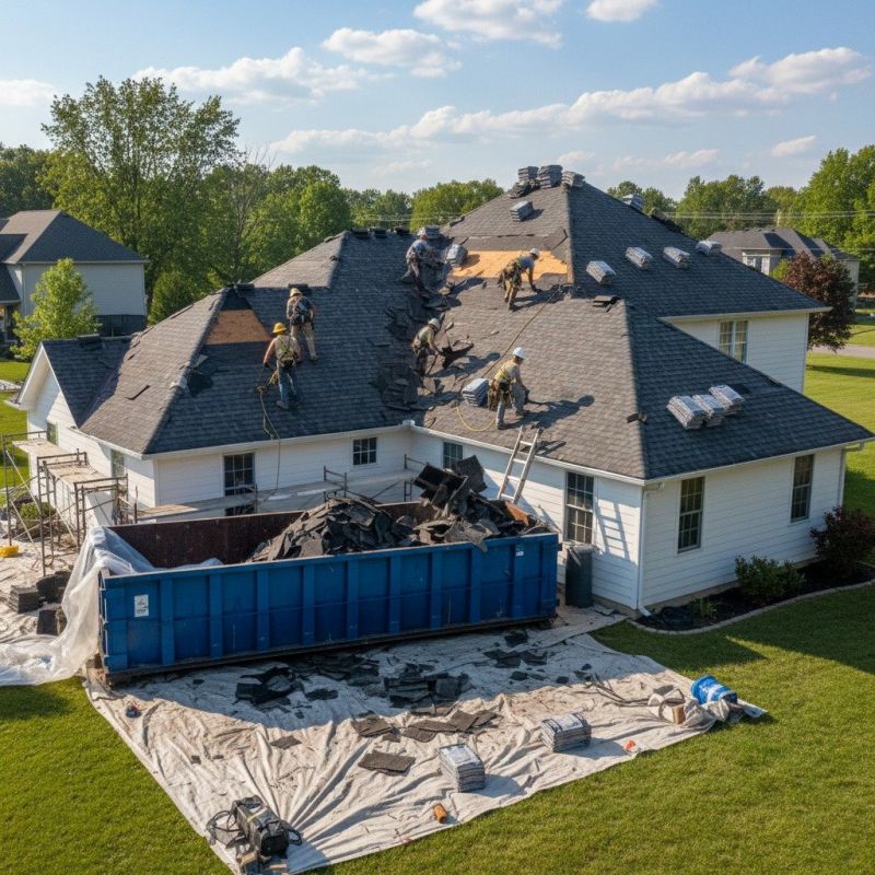 Asphalt Roof Replacement in Fayette County, GA