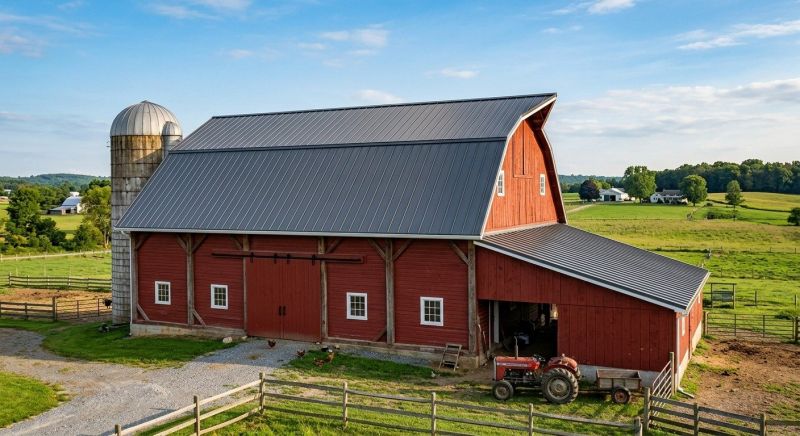 Barn Roof Replacement in Heard County, GA
