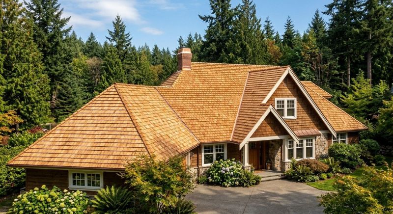 Cedar Roof Construction in Coweta County, GA