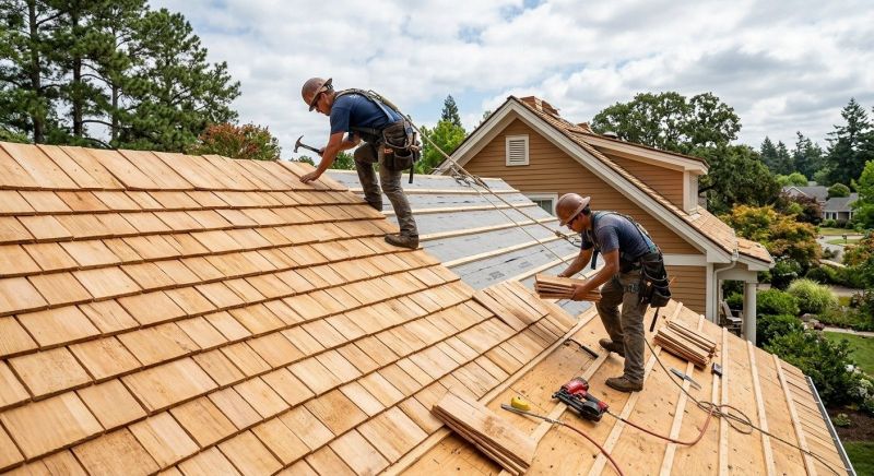 Cedar Roof Installation in Atlanta, GA
