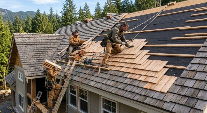 Cedar Roof Installation in Brooks, GA