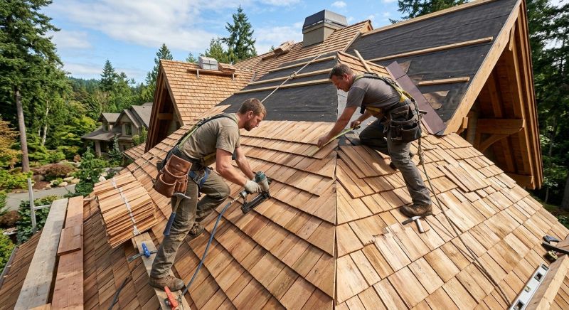 Cedar Roof Installation in Brooks, GA