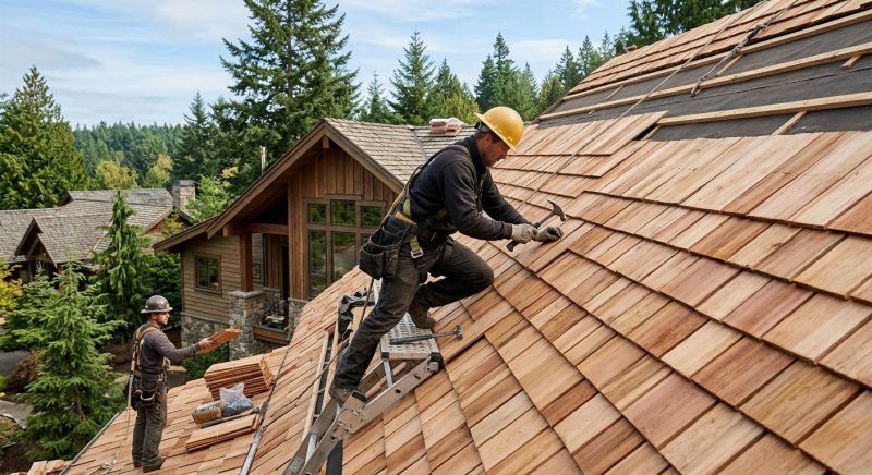 Cedar Roof Installation in Fayette County, GA