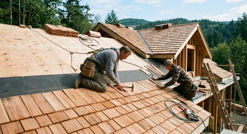 Cedar Roof Installation in Heard County, GA