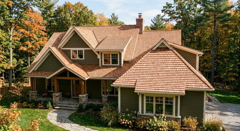 Cedar Roof Installation in Hogansville, GA