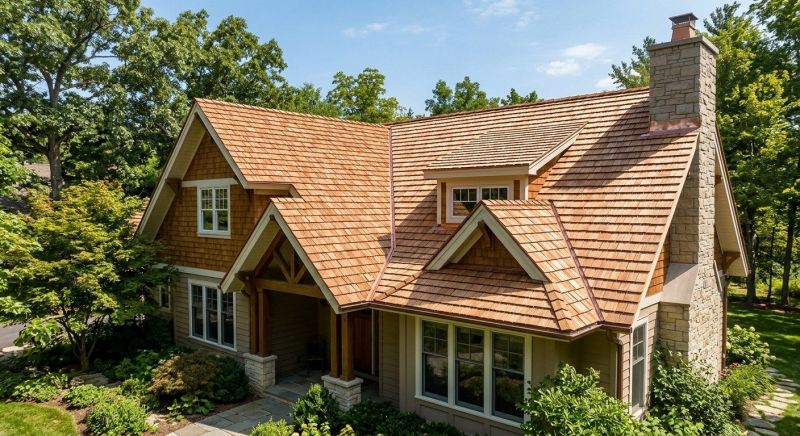 Cedar Shake Roof Construction in Gay, GA