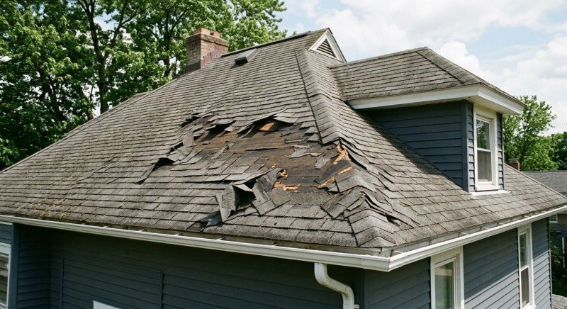Damaged Roof Replacement in Atlanta, GA