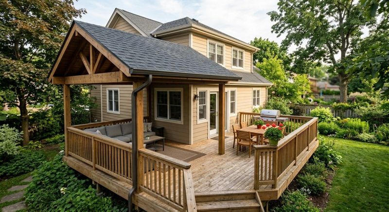 Deck Roof Construction in Coweta County, GA
