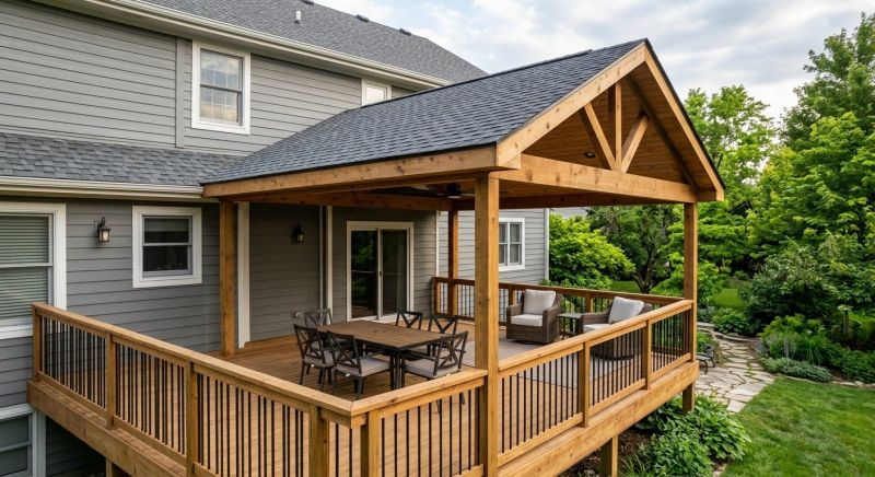 Deck Roof Construction in Coweta County, GA