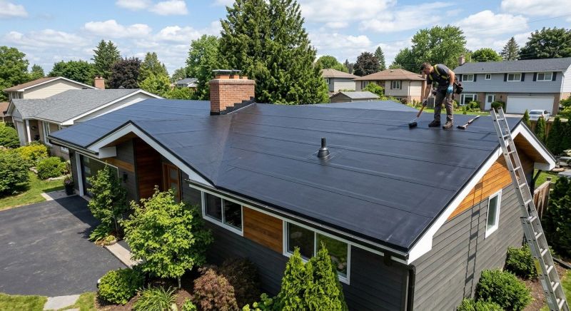 Epdm Roof Installation in Coweta County, GA