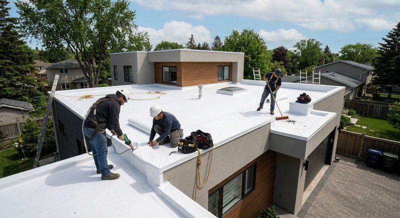 Flat Roof Installation in Heard County, GA