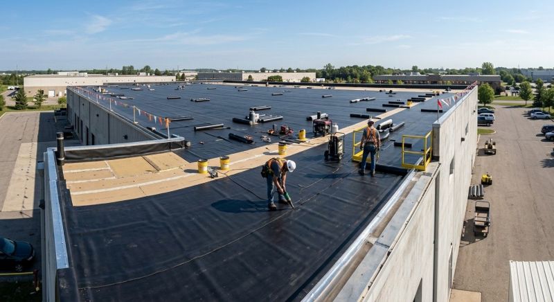Flat Roof Installation in Heard County, GA