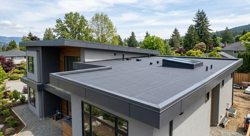 Flat Roof Replacement in Brooks, GA