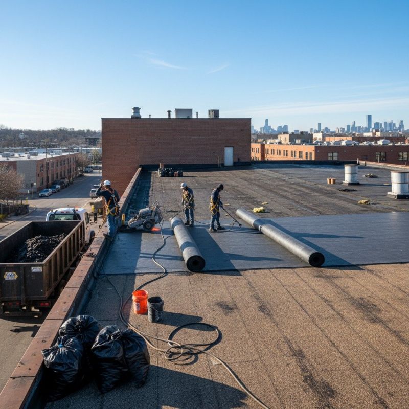 Flat Roof Replacement in Carroll County, GA