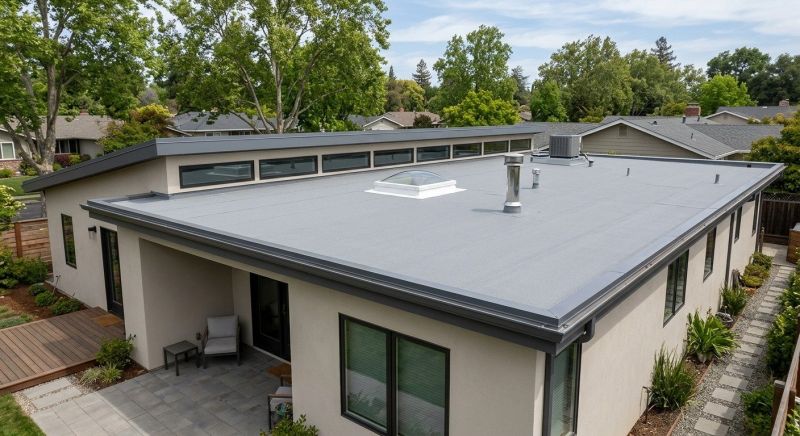 Flat Roof Replacement in Hogansville, GA
