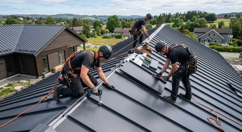 Metal Roof Installation in Tyrone, GA