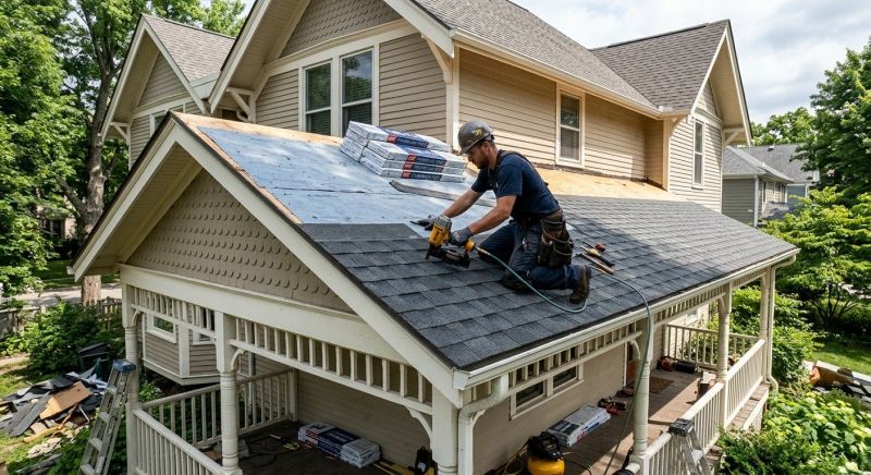 Porch Roofing Installation in Coweta County, GA