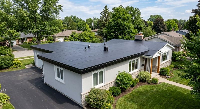 Rubber Roof Installation in Coweta County, GA