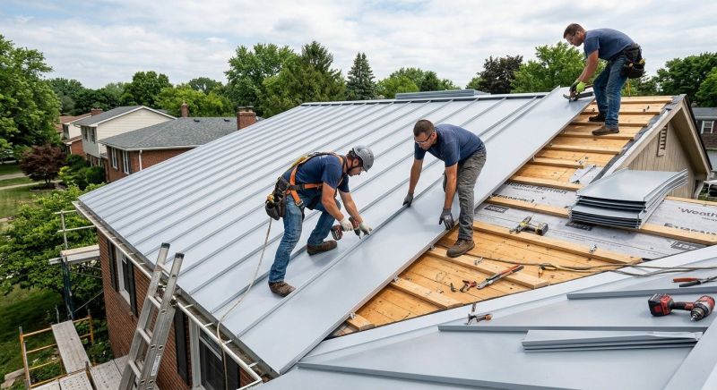 Sheet Roofing Installation in Atlanta, GA