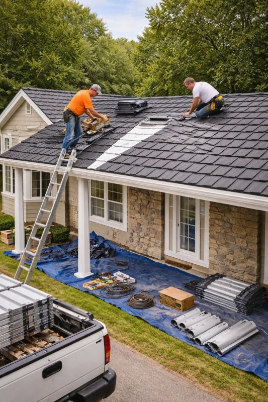 Sheet Roofing Installation in Fayetteville, GA