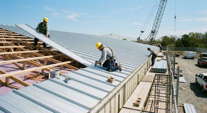 Sheet Roofing Installation in Gay, GA
