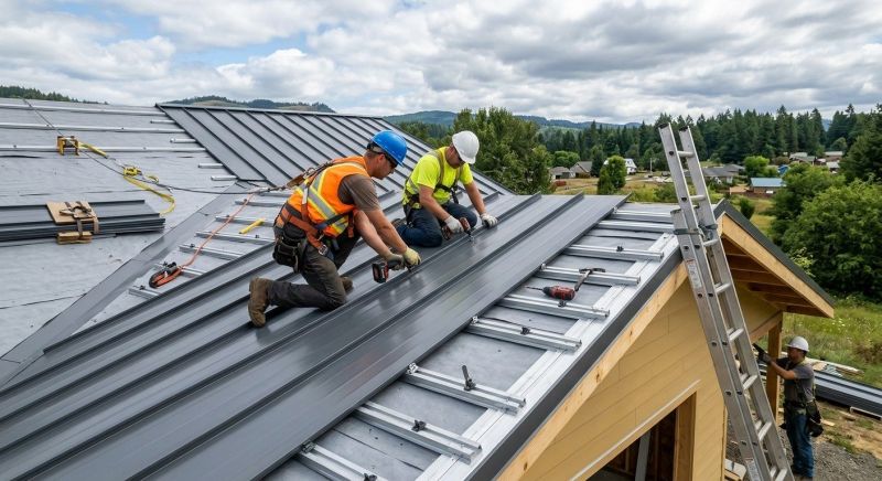 Sheet Roofing Installation in Newnan, GA