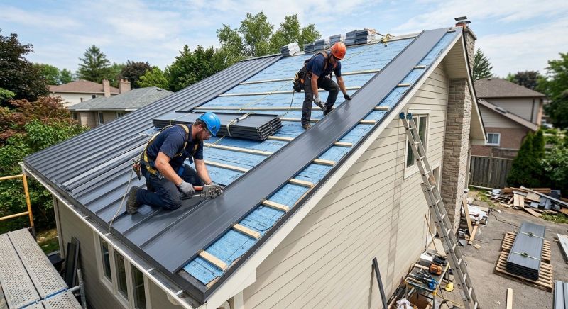 Sheet Roofing Installation in Tyrone, GA