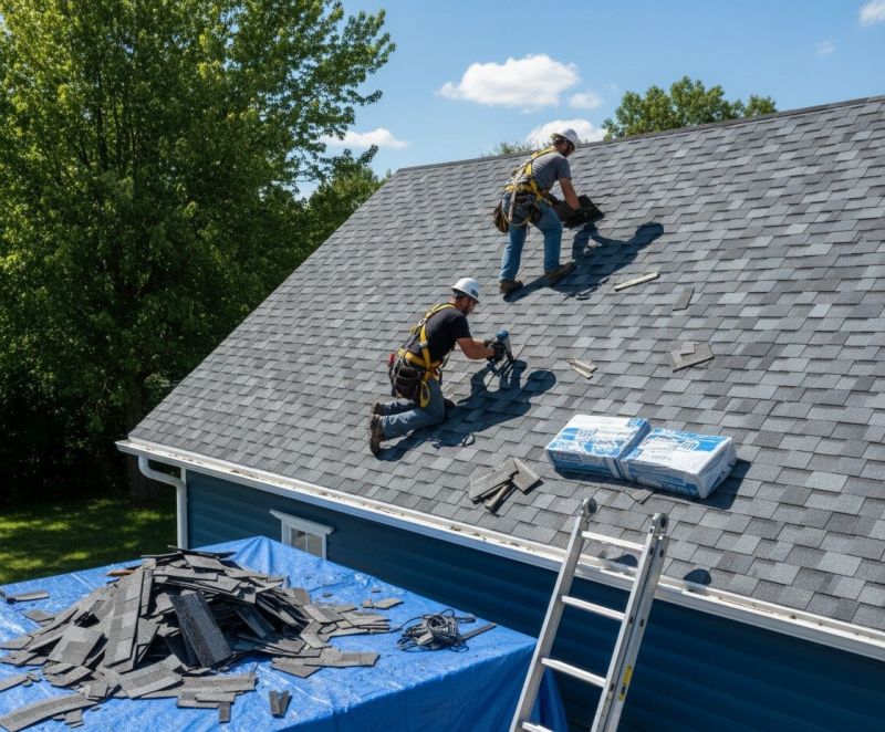 Shingle Roof Replacement in Senoia, GA