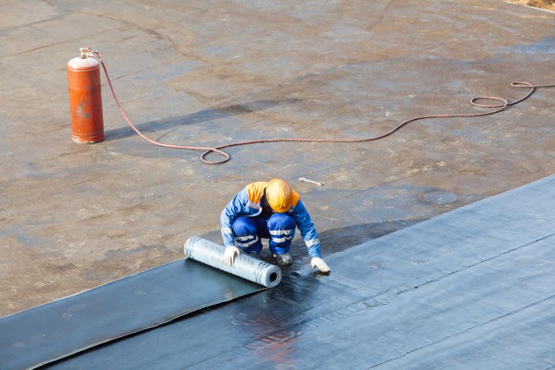 Single Ply Roof Installation in Tyrone, GA