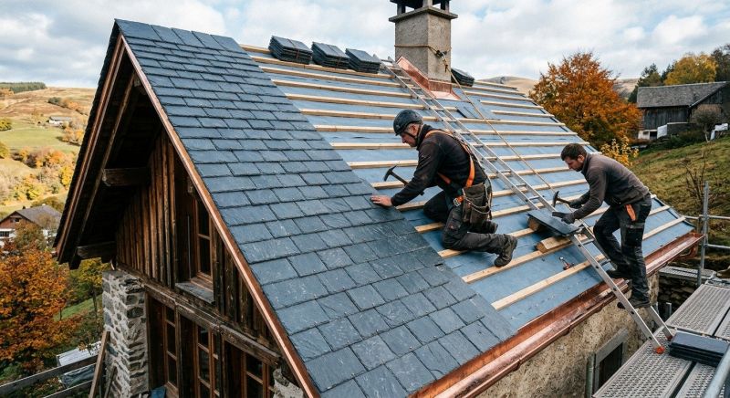 Slate Roof Installation in Carroll County, GA