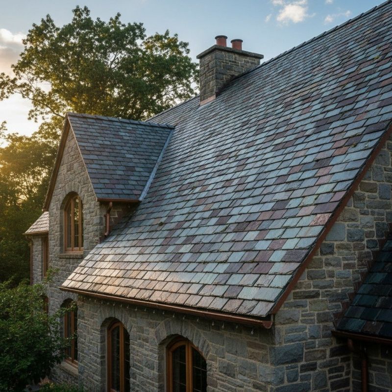 Slate Roof Replacement in Brooks, GA