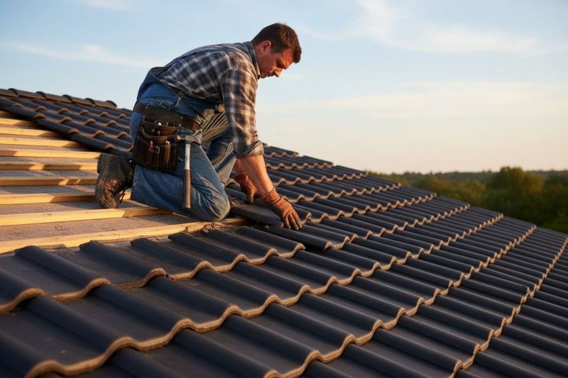 Spanish Tile Roof Replacement in Coweta County, GA