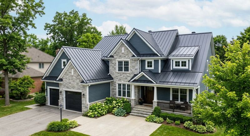 Steel Roof Replacement in Brooks, GA