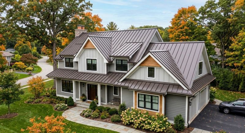 Steel Roof Replacement in Fulton County, GA