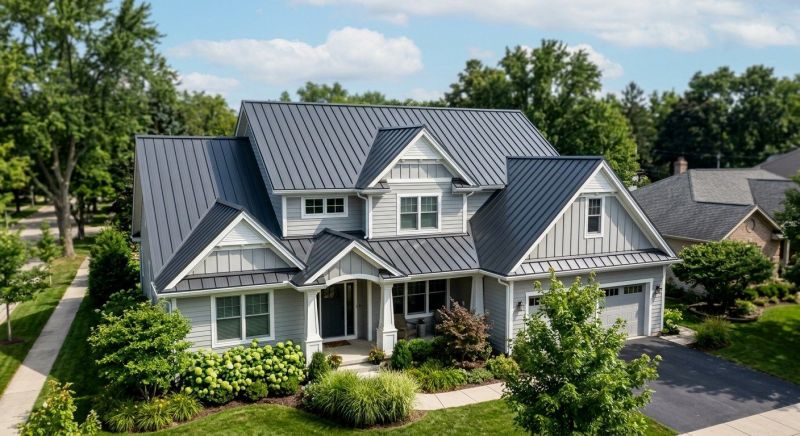Steel Roof Replacement in Peachtree City, GA