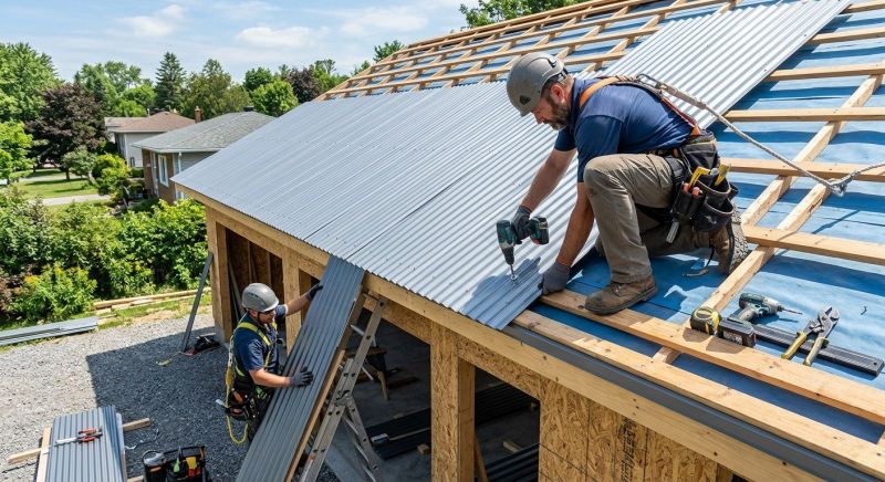 Tin Roof Installation in Fayette County, GA