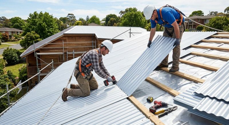 Tin Roof Installation in Tyrone, GA