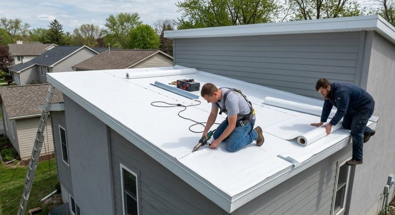 Tpo Roof Installation in Brooks, GA