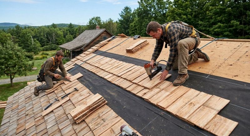 Wood Roofing Installation in Atlanta, GA