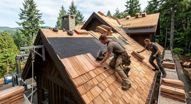 Wood Roofing Installation in Carroll County, GA
