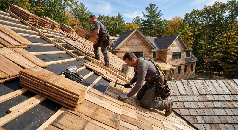 Wood Roofing Installation in Coweta County, GA