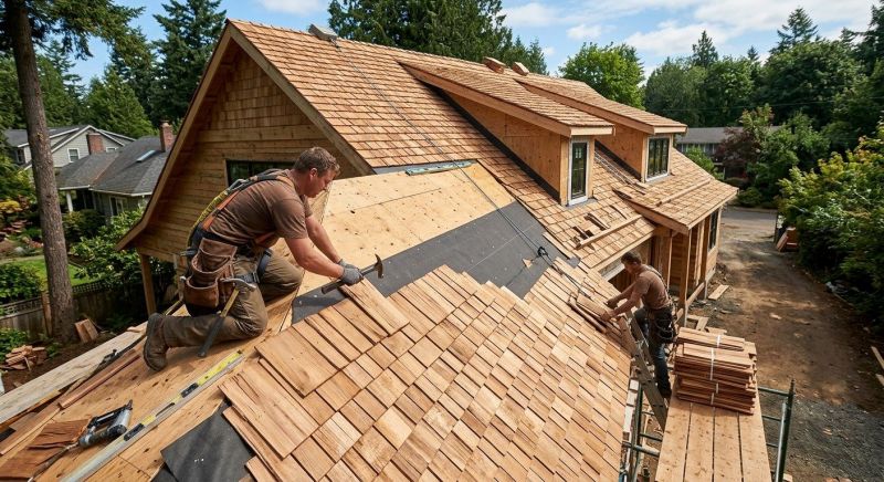 Wood Roofing Installation in Union City, GA