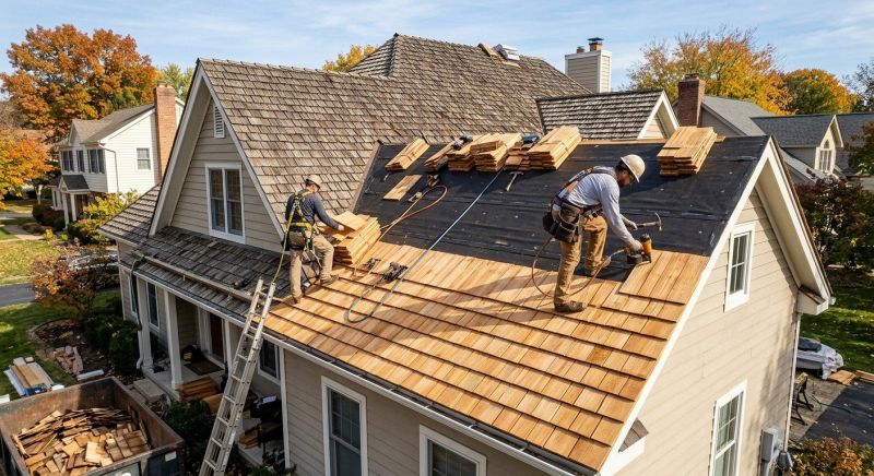 Wood Shake Roof Replacement in Atlanta, GA